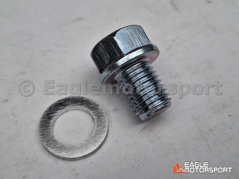 Olie aftap plug met ring SPY Racing 250cc